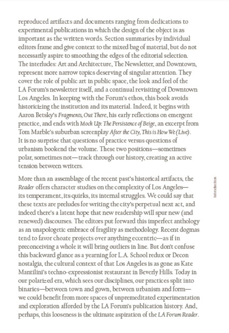 <h2>LA Forum Reader: From the Archives of the Los Angeles Forum for Architecture and Urban Design</h2>-4