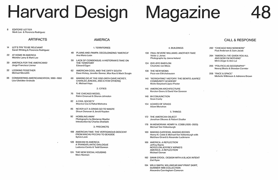 <h2>Harvard Design Magazine No.48, Summer/Spring 2021</h2>-2